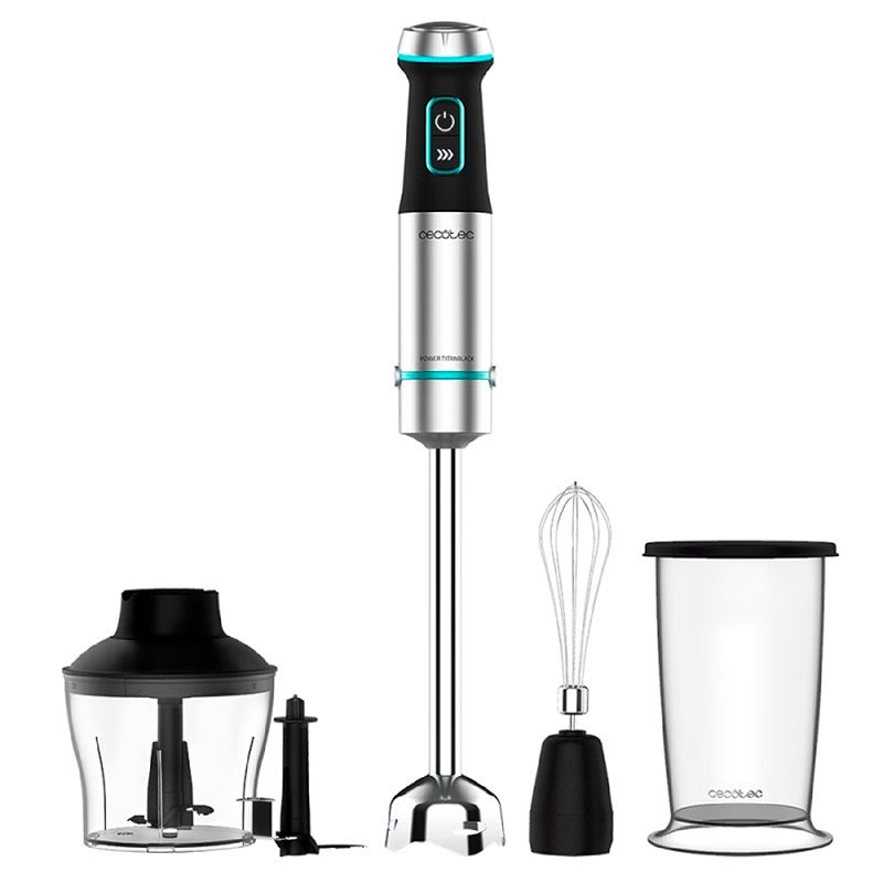 Batidoras de mano Power TitanBlack 1200 XL Cream&Crush