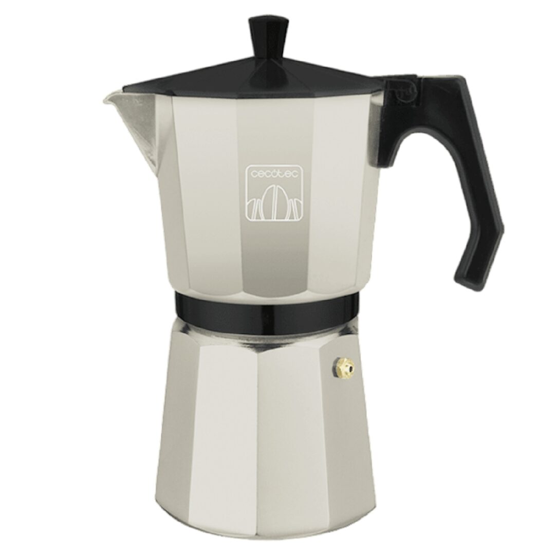 Cafetera Italiana Cumbia Mokclassic 900 Beige