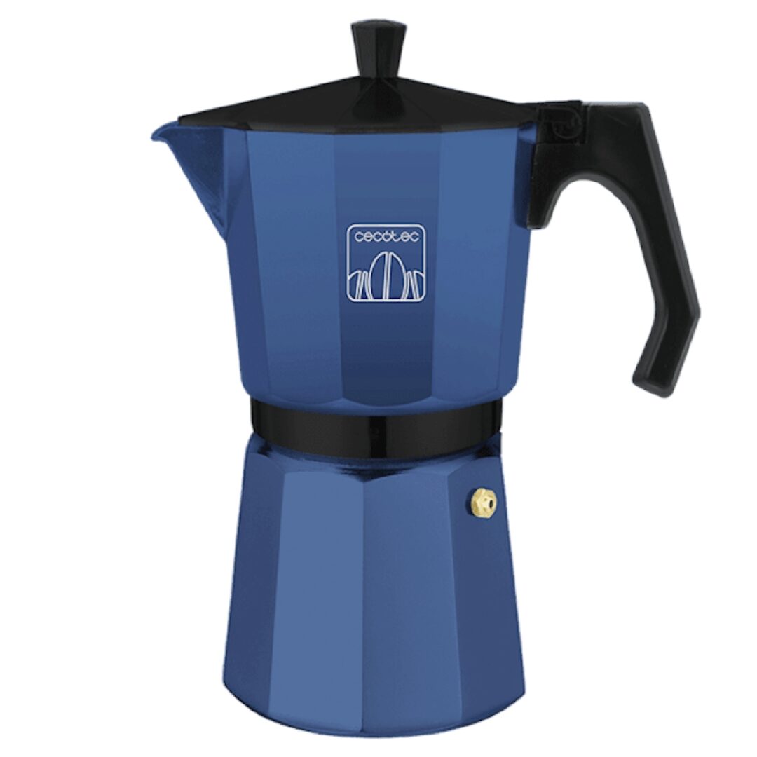 Cafetera Italiana Cumbia Mokclassic 1200 Blue