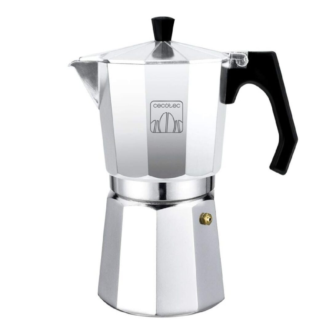 Cafetera Italiana De Aluminio Cumbia Mokclassic 900 Shiny
