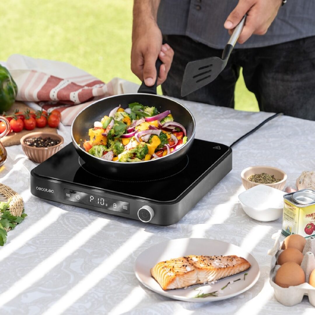 Placa de inducción full magma grill