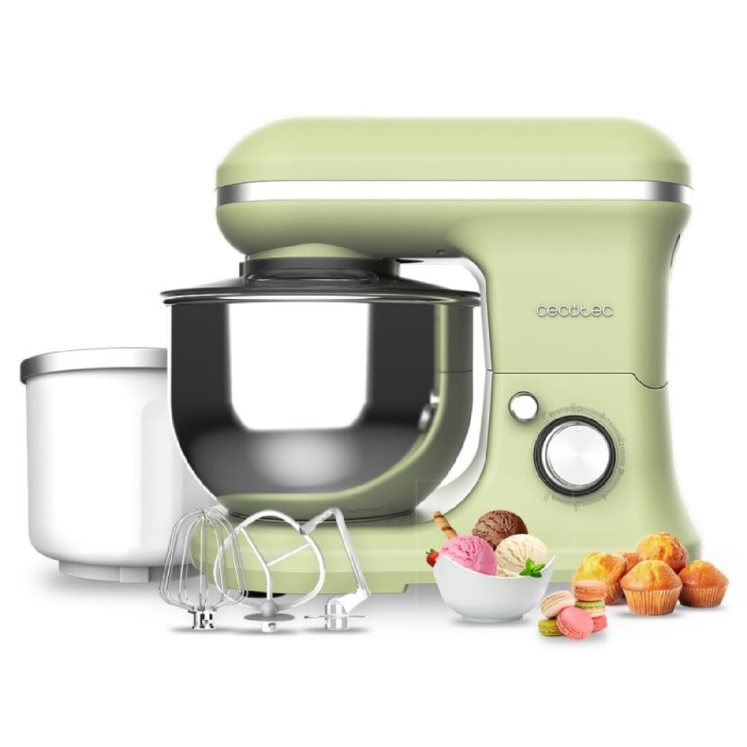 Batidora Amasadora Cecomixer Merengue 5L 1200 Ice-Cream Green