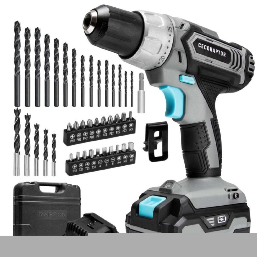 Taladro a batería CecoRaptor Perfect Drill
