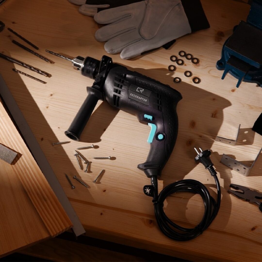 Taladro eléctrico con percutor CecoRaptor Impact Drill